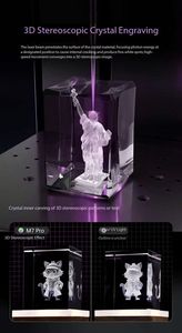 Nueva Máquina de Marcado UV con Cabezal Láser Dual M7pro, Grabado Interno de Alta Velocidad 2D/3D en Superficies de Cristal y Todos los Materiales - Product Image 5