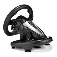 Volant de jeu à double vibration Pxn V3II pas cher avec levier de vitesses et pédales pour P4/Switch/PC