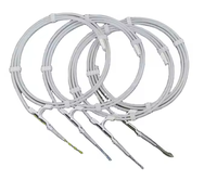 Tubo de PTFE Resistente a la Corrosión, Cable Guía de PTFE Zebra Desechable, Cable Hidrófilo de Nitinol con Alta Calidad