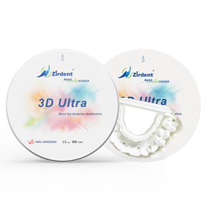 Zirdent professionale esportazione materiale multistrato estetica anteriore 53% traslucenza disco <span class=keywords><strong>Cerec</strong></span> <span class=keywords><strong>Zirconia</strong></span> blocco CE certificato - Product Image 3