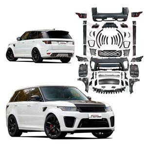 Kit Carrosserie de Haute Qualité pour Land <span class=keywords><strong>Rover</strong></span> <span class=keywords><strong>Range</strong></span> <span class=keywords><strong>Rover</strong></span> <span class=keywords><strong>Sport</strong></span> 2014-2017 L494, Amélioration au Style SVR <span class=keywords><strong>2020</strong></span>, Pare-chocs Avant et Arrière - Product Image 1