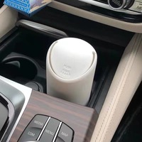 Poubelle de voiture de luxe en PP, nouvelle version 2026, avec porte-gobelet, accessoires intérieurs pour véhicule, poubelle auto