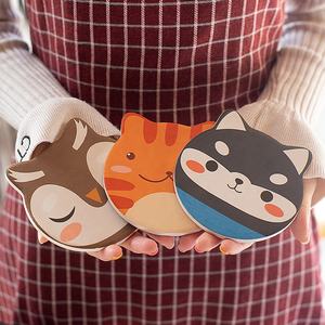 Dessous <span class=keywords><strong>de</strong></span> verre en Diatomite d'animaux, dessin animé mignon, dessous d'eau - Product Image 6