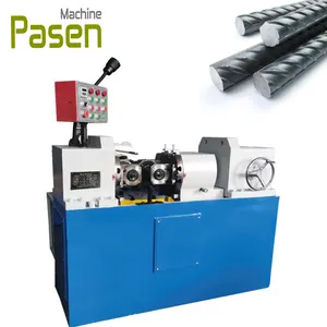 Screw rebar making machine Hydraulic nut bolt making thread rolling machine Metal bar thread rolling machine