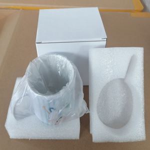 Small White and Colored Foam Pearl Cotton Eco-Friendly Protective <b>Gift</b> <b>Boxes</b> for Mug Packaging - Product Image 4