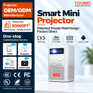 Mini <span class=keywords><strong>projecteur</strong></span> intelligent Android DLP portable avec batterie intégrée, prix d'usine, vente en gros, <span class=keywords><strong>projecteur</strong></span> d'extérieur pour la vente en gros - Product Image 1