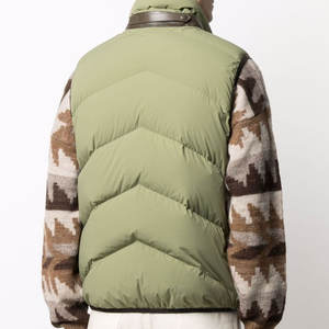 Chaleco acolchado sin mangas impermeable de invierno de alta calidad para hombres con logotipo personalizado Precio al por mayor a la venta - Product Image 4