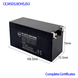 La Chine usine meilleure batterie au plomb rechargeable 3.5AH 24V pour les systèmes d'alarme <span class=keywords><strong>de</strong></span> voitures d'enfants - Product Image 2