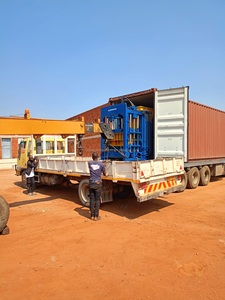 Gạch Máy Làm tự động QT4-15S lồng vào nhau lát máy bê tông rỗng khối máy làm từ Trung Quốc - Product Image 6