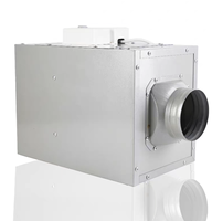 Ventilateur extracteur puissant et moderne à flux unidirectionnel pour hôtels, bureaux, grands espaces et centres commerciaux à fort volume d'air