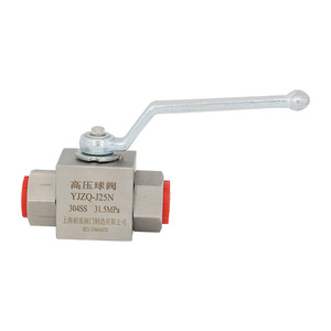 Válvula de Bola Hidráulica de Alta Presión de Acero Inoxidable 304 YJZQ-JW, Varios Modelos con Rosca Interna - Product Image 4