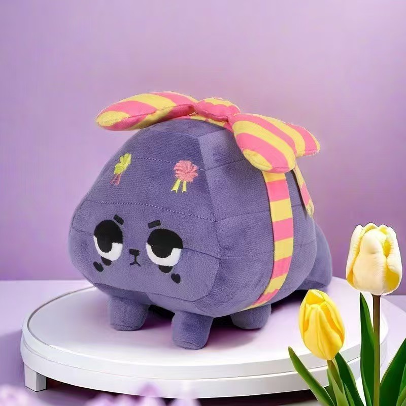 Purple bow bench 25cm