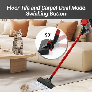 Handheld Vacuum Cleaner Corded 0.5L Dust <b>Bin</b> Lightweight For Floor Carpet Pet Hair Cleaning With Flat Nozzle - Product Image 4
