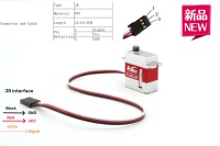 Feetech 11KG Hochdrehmoment 0,059Sek Kernloser CNC-Gehäuse Superstarker Stahl 10mm Flügelservo für RC-Segelflugzeuge Elektronisches Spielzeug Roboter