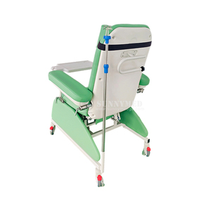 Silla de donación de sangre, silla de diálisis Manual cómoda, médica ajustable, eléctrica, para hospital, para uso médico - Product Image 6