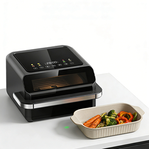 Forno Friggitrice ad Aria Multifunzione Formato Famiglia con Teglia per Pizza - Frigge, Arrostisce, Cuoce, Disidrata, Girarrosto - Product Image 5