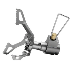 BRS Extérieure Cuisinière À Gaz Camping Brûleur À Gaz Portable Mini Titane Poêle Survie Four Poche Pique-Nique Cuisinière À Gaz brs-3000t - Product Image 1
