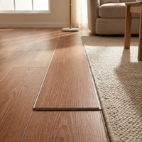 Panel VSPC, Piso LVT con Sistema de Click, Ecológico y Moderno, Capa de Desgaste de 0.3/0.5mm, Resistente al Agua, al Fuego y Antideslizante, Diseño Gráfico