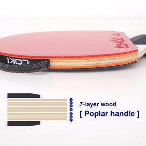 <span class=keywords><strong>Raquette</strong></span> de tennis de table professionnelle Loki approuvée par l'ITTF K1000, ensemble de raquettes de <span class=keywords><strong>ping</strong></span>-<span class=keywords><strong>pong</strong></span>, Paleta De <span class=keywords><strong>Ping</strong></span> <span class=keywords><strong>Pong</strong></span> - Product Image 6