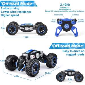รถบังคับวิทยุ2.4GHz รถบังคับวิทยุออฟโรดรถบังคับวิทยุ4WD รถมอนสเตอร์สองมอเตอร์รถแข่งไฟฟ้า - Product Image 3