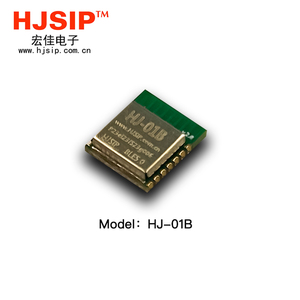 HJSIP HJ-01B untuk <span class=keywords><strong>Bluetooth</strong></span> <span class=keywords><strong>5.0</strong></span> modul BLE5.1 UART Port transparan transmisi IoT DA14531 Chipset Built-in antena 8.5x9.5mm - Product Image 2