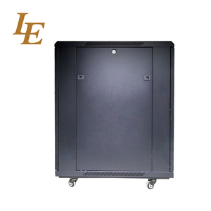 Armoires informatiques pour infrastructures informatiques LE Brand 19'' 800 mm de largeur 18U-47U avec porte avant en verre et porte arrière en acier métallique - Product Image 3
