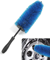 Brosse de lavage pour jantes de voiture, brosse de nettoyage et de détaillage pour l'entretien des voitures