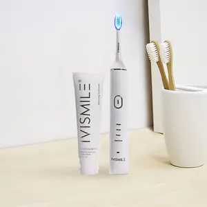 IVISMILE – brosse à dents électrique à lumière bleue, nouveau dentifrice, Oral, personnalisé