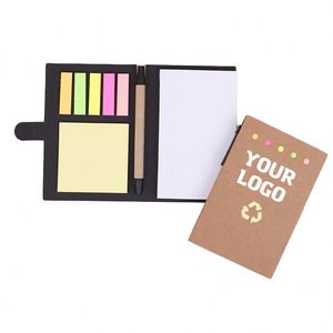 Memo With Pen and Self-Adhesive to Do List Notepad Custom Logo <b>Book</b> of Promotional Gift Sticky <b>Note</b> Pad - Product Image 1
