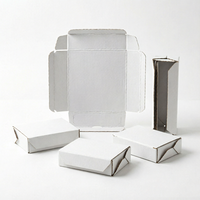 Boîte en carton blanc personnalisée, boîte en carton kraft, emballage de produit, emballage pliable, emballage cadeau, petite boîte en carton