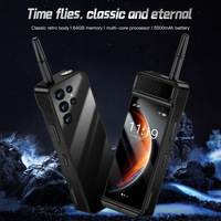 Teléfono Inteligente OEM Big Brother 4G LTE con Doble SIM, Procesador de Cuatro Núcleos, Pantalla de 4.0 Pulgadas, Batería de Gran Capacidad, MTK Android 12, WhatsApp, Linterna