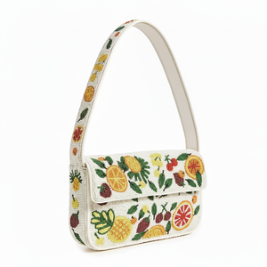 Elegante Bolso de Mano con Cuentas y Correa Opcional - Product Image 1