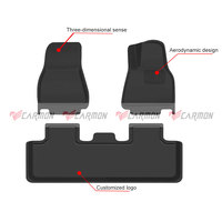XPE tous temps modèle Y tapis de sol 3D anti-dérapant pour accessoires Tesla RHD 2021 2022 2023