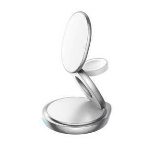 <span class=keywords><strong>Chargeur</strong></span> de téléphone sans fil magnétique .2 25W 3 en 1, station de charge rotative sans fil pour téléphone, montre et écouteurs - Product Image 6
