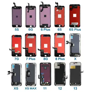 100% Оригинальный OLED сенсорный ЖК-экран для iphone 5 6 6S 6splus 7 7plus 8 8plus замена экрана телефона