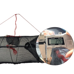 Qingdao usine PE poisson printemps piège piège à crabe avec sac à appâts cages de pêche plusieurs tailles outils de pêche disponibles pour les crevettes de poisson - Product Image 2