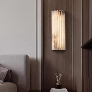Lussuose Applique in Alabastro e Marmo Spagnolo per Soggiorno, Hotel, Camera da Letto e Ristorante - Product Image 4