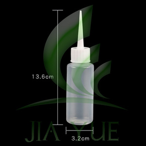 50Ml Plastic Squeezable Bottle With Nozzle For Grout Glue Sand Painting General Packaging Cylinder Shape Screw Cap - Product Image 1