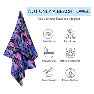 Toallas de playa Jacquard premium, toallas de playa Jacquard de alta calidad, diseño al por mayor OEM ODM - Product Image 6