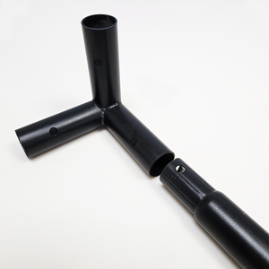 مصنع الألومنيوم Huayang ينتج أسود بأكسيد تي لحام اللكم وتقليص الألومنيوم جولة الأنابيب الألومنيوم الشخصي - Product Image 6