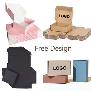 卸売カスタム印刷段ボールエクスプレスギフトクラフト包装メーラー段ボール配送ボックスロゴ付き - Product Image 6