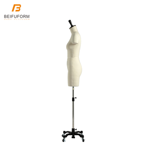Beifuform manichino busto completo da donna di alta qualità manichino in fibra di vetro mezzo corpo abito professionale forma per sartoria sarta - Product Image 5