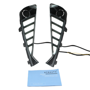 WINAUTO, luces de señal de giro de flujo ámbar, luces de circulación diurna LED, Luz antiniebla para Toyota <span class=keywords><strong>2021</strong></span> <span class=keywords><strong>CHR</strong></span> 2022 - Product Image 2