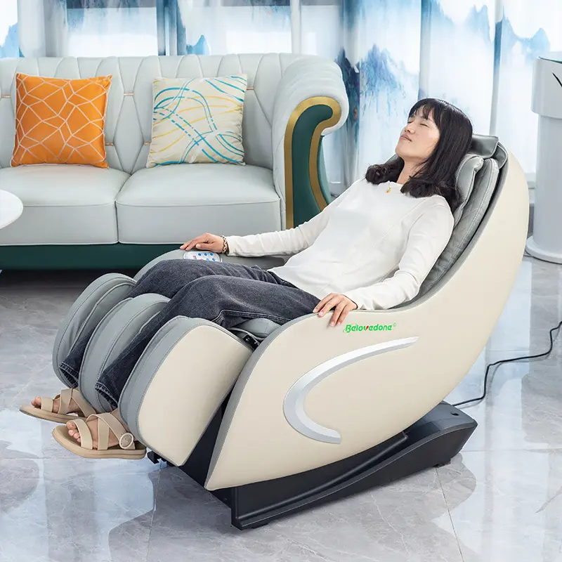 Nouveau design, fauteuil de massage shiatsu de luxe, spa pour les pieds, siège de massage complet du corps Sl Track, fauteuil de massage sans gravité