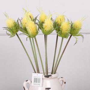 QIHAO Bouquet de fleurs artificielles à têtes pointues en soie, haute simulation, pour décoration intérieure et extérieure - Product Image 2
