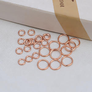 Venta al por Mayor de 10 Piezas de Accesorios de Joyería Semi-Acabados en Plata de Ley S925, Cuentas de Bucle Cerrado de 4mm y 6mm, Espaciadores, 1563 Dijes - Product Image 3