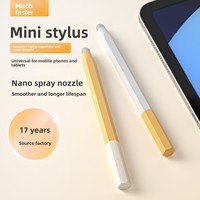 Stylet pour tablette Android Stylet capacitif universel Stylet de dessin pour iPad Mini Stylet tactile en alliage d'aluminium pour enfants Angle d'inclinaison