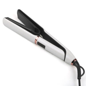 Salon familial ionique fer à lisser <span class=keywords><strong>Pro</strong></span> Nano PTC chauffage 1/4 pouces ionique cheveux fer <span class=keywords><strong>plat</strong></span> avec affichage numérique - Product Image 2