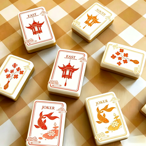 Juego <span class=keywords><strong>de</strong></span> Fichas <span class=keywords><strong>de</strong></span> Mahjong Americanas <span class=keywords><strong>de</strong></span> Lujo, Diseño Floral y <span class=keywords><strong>de</strong></span> Dragón Elegante, Resina Premium, Regalo Perfecto para Amantes <span class=keywords><strong>de</strong></span> los Juegos y Coleccionistas - Product Image 3