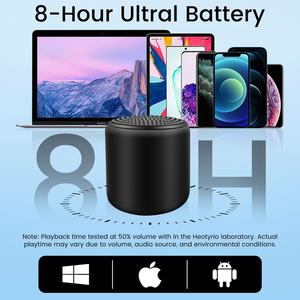 ลำโพงพกพาคุณภาพเสียงสูง เบสหนักแน่น ไร้สาย รุ่น V5.0 3W พร้อมไมโครโฟนในตัว ควบคุมผ่านแอพพลิเคชั่น ขายดีที่สุด - Product Image 4